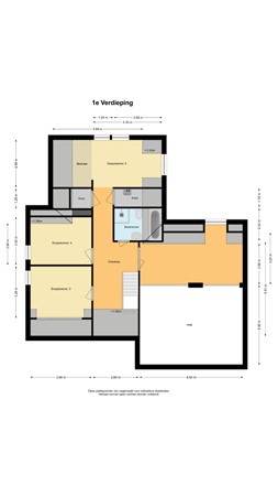 Floorplan - Noordweg 53, 2291 EB Wateringen